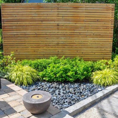 Landscaped Garden with Patio Slough